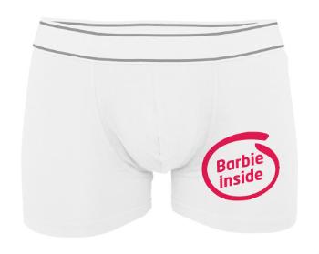 Pánské boxerky Contrast Barbie inside