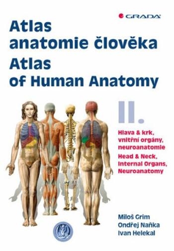 Atlas anatomie člověka II. - Hlava a krk, vnitřní orgány, neuroanatomie / Atlas of Human Anatomy II. - Head and Neck, Internal Organs, Neuronatomy - O