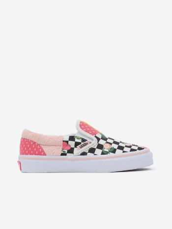 Vans UY Classic Patchwork Slip On dětské Růžová