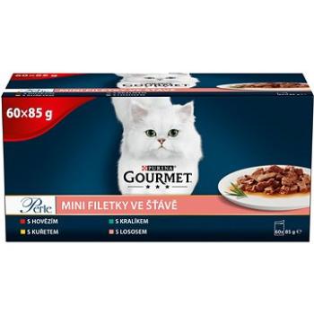 Gourmet Perle multipack minifiletky ve šťávě mix. výběr  60 × 85 g (7613035826915)