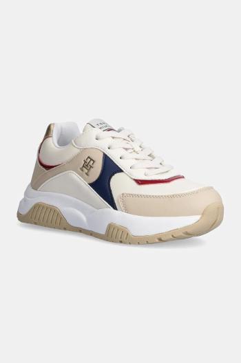 Dětské sneakers boty Tommy Hilfiger béžová barva, T3A9-33551