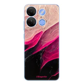 Odolné silikonové pouzdro iSaprio - Black and Pink - Infinix Smart 7