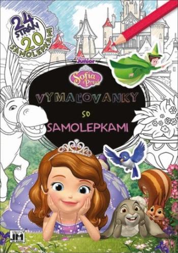 Vymaľovanky so samolepkami Sofia prvá