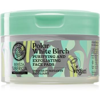 Natura Siberica Polar White Birch arctisztító peeling párnácskát zsíros és problémás bőrre 20 db