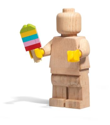 Dřevěná figurka, dubové dřevo - LEGO