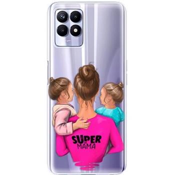 iSaprio Super Mama pro Two Girls pro Realme 8i (smtwgir-TPU3-Rlm8i)