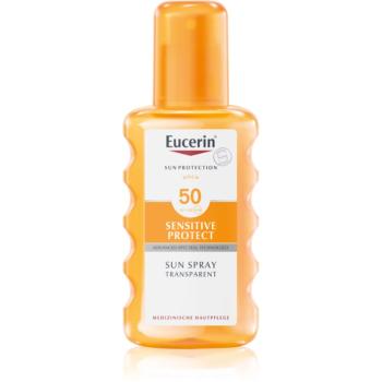 Eucerin Sun Dry Touch Oil Control transparentní ochranný sprej SPF 50 200 ml