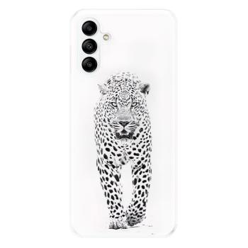 Odolné silikonové pouzdro iSaprio - White Jaguar - Samsung Galaxy A04s