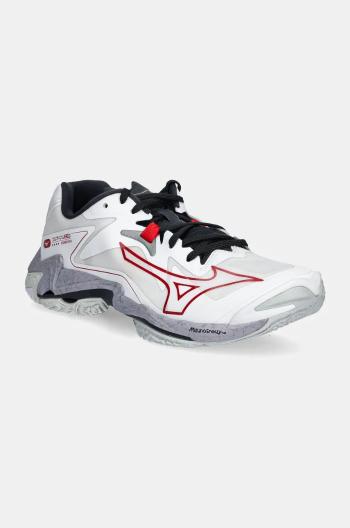 Sálové boty Mizuno Wave Lightning Z8 bílá barva, V1GA2400