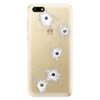 Odolné silikonové pouzdro iSaprio - Gunshots - Huawei Y5 2018