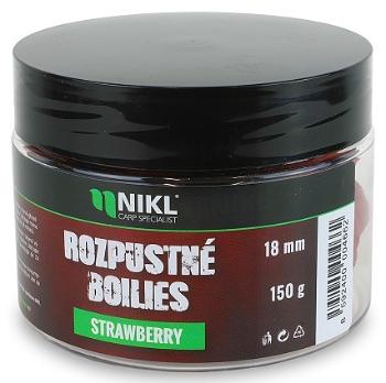 Nikl rozpustné boilies strawberry 150 g - 18 mm