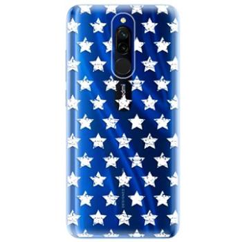 iSaprio Stars Pattern - white pro Xiaomi Redmi 8 (stapatw-TPU2-Rmi8)