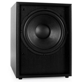 Aktívny subwoofer Auna Linie-300-SW-BK, AUX, čierny