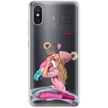 iSaprio Kissing Mom - Blond and Girl pro Xiaomi Mi 8 Pro (kmblogirl-TPU-Mi8pro)