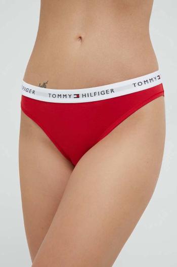 Kalhotky Tommy Hilfiger červená barva, UW0UW03836