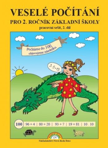 Veselé počítání 2. díl – pracovní sešit k učebnici Matematika 2 - Zdena Rosecká