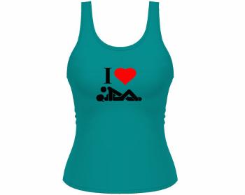 Dámské tílko Tank Top I Love Sex