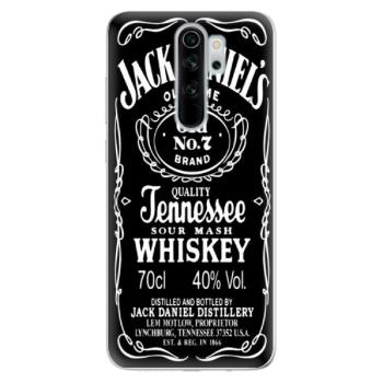 Odolné silikonové pouzdro iSaprio - Jack Daniels - Xiaomi Redmi Note 8 Pro