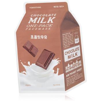 A’pieu One-Pack Milk Mask Chocolate pečující plátýnková maska 21 g