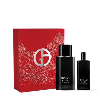 Giorgio Armani Code  dárková sada (parfémová voda 75 ml + cestovní sprej 15 ml)