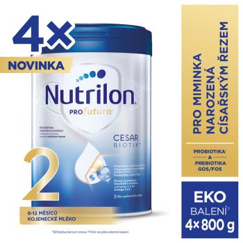 NUTRILON® Mléko kojenecké Profutura® CESARBIOTIK™ 2 od uk. 6. měsíce 4x800 g