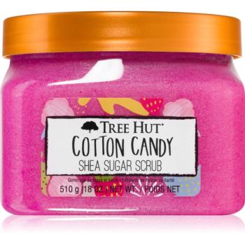 Tree Hut Cotton Candy Shea Sugar Scrub cukrový tělový peeling 510 g