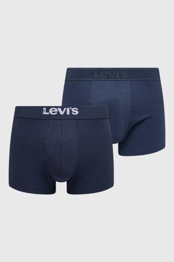 Boxerky Levi's 2-pack pánské, tmavomodrá barva, 37149.0827-002