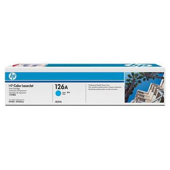 HP 126A CE311A azurový (cyan) originální toner