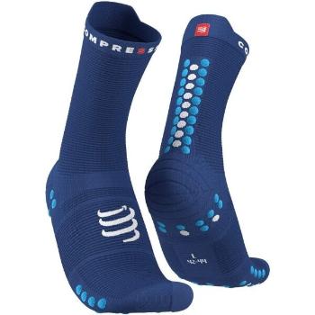 Compressport PRO RACING SOCK v4.0 RUN HIGH Běžecké ponožky, modrá, velikost