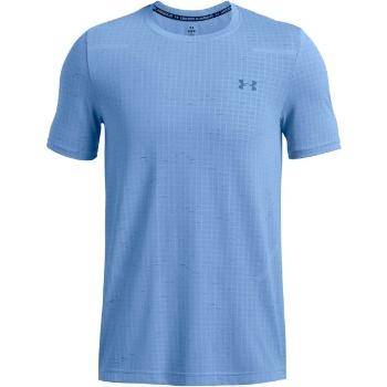 Under Armour SEAMLESS GRID Pánské tričko, světle modrá, velikost