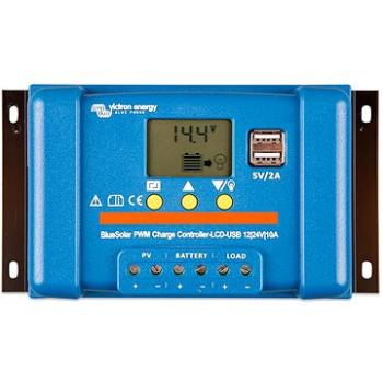 Victron Energy Solární regulátor BlueSolar PWM-LCD&USB 12/24V-10A (SCC010010050)