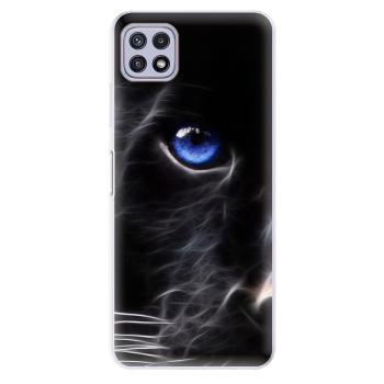 Odolné silikonové pouzdro iSaprio - Black Puma - Samsung Galaxy A22 5G