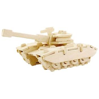 Robotime Dřevěné 3D puzzle - Tank (6946785101621)