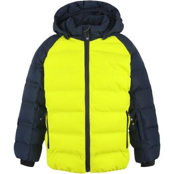 COLOR KIDS SKI JACKET QUILTED Dětská lyžařská bunda, žlutá, velikost