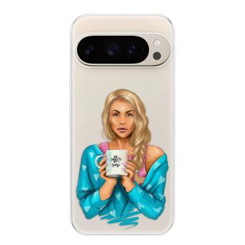 Odolné silikonové pouzdro iSaprio - Coffe Now - Blond - Google Pixel 9 / 9 Pro