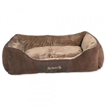 Pelíšek Scruffs Chester Box Bed 90cm čokoládový