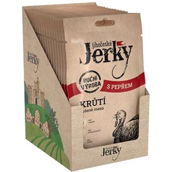 Jihočeské Jerky Krůtí s pepřem 20 ks (8594068231275)