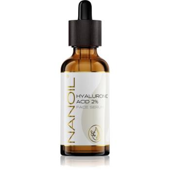 Nanoil Hyaluronic Acid 2% intenzívne hydratačné pleťové sérum s kyselinou hyalurónovou 50 ml