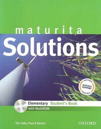 Maturita Solutions Elementary Student´s Book with Multi-ROM (CZEch Edition) - Tim Falla, Paul Davies