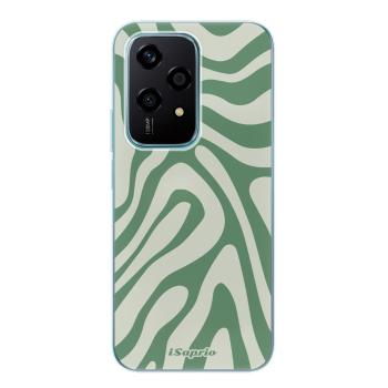 Odolné silikonové pouzdro iSaprio - Zebra Green - Honor 200 Lite