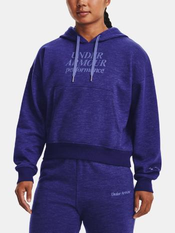 Under Armour Essential Script Hoodie Mikina Modrá