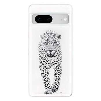 Odolné silikonové pouzdro iSaprio - White Jaguar - Google Pixel 7 5G