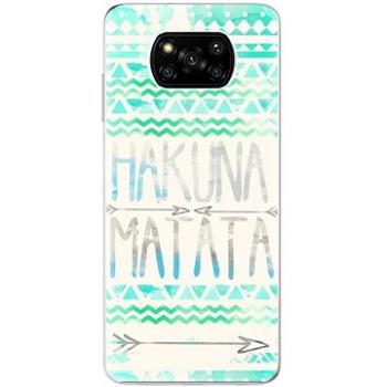 iSaprio Hakuna Matata Green pro Xiaomi Poco X3 Pro / X3 NFC (hakug-TPU3-pX3pro)