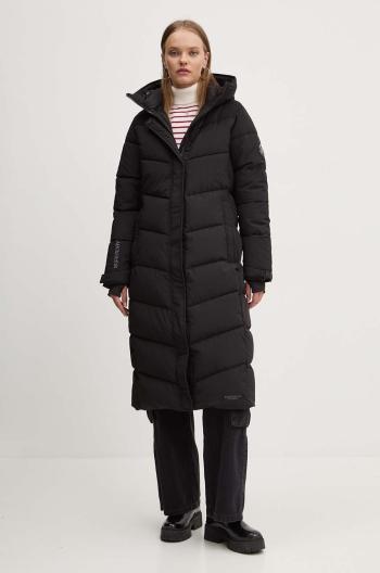 Bunda Superdry dámská, černá barva, zimní, W5011781A-02A