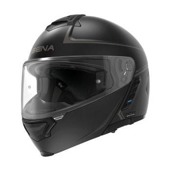 Moto přilba SENA Impulse s integrovaným Mesh headsetem Matt Black  M (57-58)  matně černá