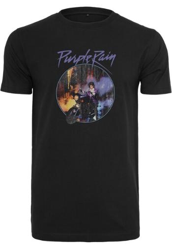 Mr. Tee Prince Purple Rain Tee black - XS