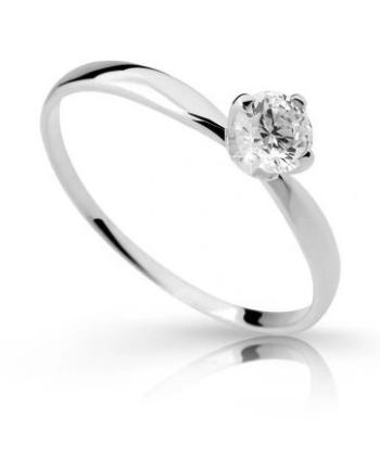 Cutie Diamonds Půvabný prsten z bílého zlata s diamantem DZ6726-2365-10-X-2 56 mm