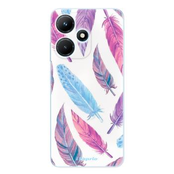 Odolné silikonové pouzdro iSaprio - Feather Pattern 10 - Infinix Hot 30i