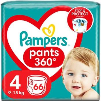 PAMPERS Pants vel. 4, (66 ks), 9–15 kg (8006540069080)