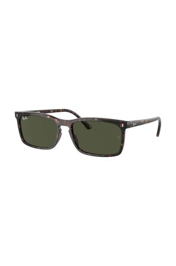 Sluneční brýle Ray-Ban hnědá barva, 0RB4435